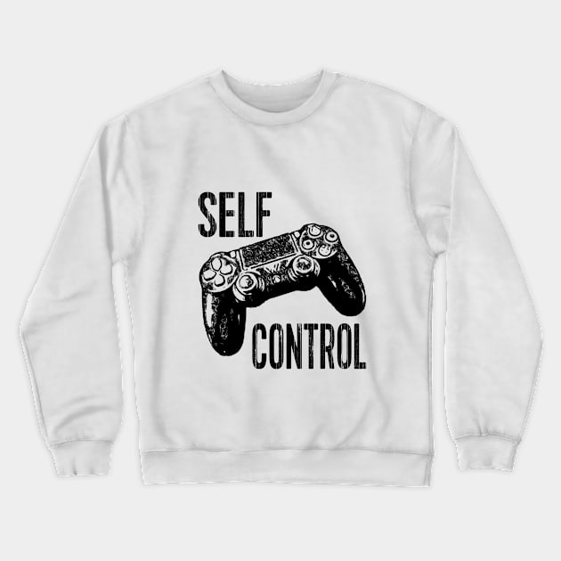 Self Control Crewneck Sweatshirt by Picfool